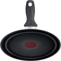 Tefal G155S544 Kochgeschirr-Set, 5-teilig, induktionsgeeignet, antihaftbeschichtet, robust, spülmaschinenfest, ergonomische Griffe, hitzebeständig, vielseitig einsetzbar, modernes Design, Farbe Schwarz