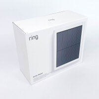 Ring Solarpanel 2. Gen, USB-C, weiß – Solarladegerät für Ring Kameras, wetterfest, effiziente Energieversorgung, einfache Montage, kompatibel mit Ring Geräten, nachhaltige Stromquelle, modernes Design