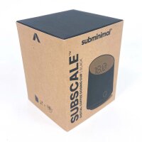 Subminimal SS-01-BL digitaler Kaffeedosierbecher, präzise Waage, modernes Design, einfache Handhabung, ideal für Espresso und Filterkaffee, kompakt, leicht, exakte Dosierung, langlebig, für Kaffeeliebhaber