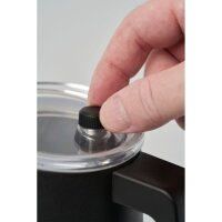 Subminimal NanoFoamer Pro Gen2 Milk Frother, Black – Electric milk frother, precise microfoam technology, variable speed, easy cleaning, barista quality for cappuccino and latte