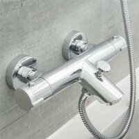 Schütte LONDON 52470 Thermostat-Wannenarmatur,...