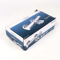 Schütte LONDON 52470 Thermostatic Bath Mixer Tap, Scald Protection, Chrome, Precise Temperature Control, Modern Design, Easy Wall Mounting, Durable, for Bathtubs, Comfortable Operation