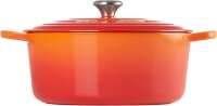 Le Creuset Signature Schmortopf, rund, 12L, 34cm,...