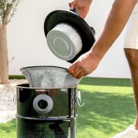 Cecotec Conga Ash 4000 Home Aschesauger 20L, 1200W, 18kPa Saugkraft, Metall-Schlauch, Metallgitterfilter, 38mm Düse, ideal für Kamin- und Grillreinigung