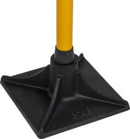 Roughneck ROU64379 Handstampfer, 20x20 cm, Verdichtungswerkzeug, ideal für Asphalt, Gehwege, Pflasterarbeiten, robuster Stahlkopf, ergonomischer Griff, effiziente Bodenverdichtung, langlebig, Profi-Qualität