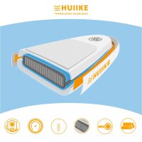 HUIIKE SUP Board, model no. not specified, inflatable stand-up paddleboard, including high-quality accessories, non-slip deck, easily transportable, for beginners and advanced paddlers, versatile use