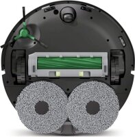 iRobot Roomba Combo 505 Plus Saugroboter, Schwarz, mit AutoWash Dock, 2-in-1 Saugen & Wischen, automatische Reinigung, intelligente Navigation, ideal für Hartböden & Teppiche, App-Steuerung