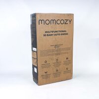 Momcozy CocoSway AW01 3D-Motion Babyschaukel, elektrisch, 5 Schaukelmodi, leise, Timer, Musik, Neugeborene bis Kleinkind, platzsparend, komfortabler Sitz, einfache Bedienung