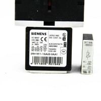 Siemens 3RH1262-1AP00 Hilfsschütz AC-15: 6A 230V 82E 6NO+2NC & 3RT1916-1BB00