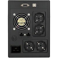 Bluewalker Powerwalker VI 3000 SCL USV, Modell 10121144, Line-Interactive, 1800W, LCD-Display, Überspannungsschutz, automatische Spannungsregelung, ideal für Server und IT-Geräte