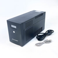 Bluewalker Powerwalker VI 3000 SCL USV, Modell 10121144, Line-Interactive, 1800W, LCD-Display, Überspannungsschutz, automatische Spannungsregelung, ideal für Server und IT-Geräte