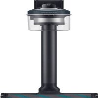 Samsung VS20C852FTB Handstaubsauger, kabellos, beutellos, Schwarz/Blau, leistungsstark, leicht, vielseitig, für Teppich & Hartboden, mit Zubehör, kompakt, einfache Reinigung