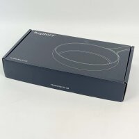 BergHOFF H25 Bratpfanne 20 cm, Edelstahl, Smokey Black/Silber, hitzebeständig, ergonomischer Griff, für alle Herdarten geeignet, langlebig, modernes Design