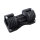 BYZOOM FITNESS 11.3kg adjustable dumbbell, Pure Series Black, 5 weight settings, compact and versatile.