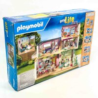 PLAYMOBIL 71607 House, Playset, Dollhouse with Conservatory, detailed, for creative role-playing, accessories included, promotes imagination, ages 4+