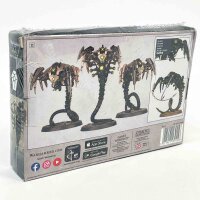 Warhammer 40,000 Necrons Canoptek Wraiths, Games Workshop 49-14, set of 3 miniatures, detailed models for tabletop battles, versatile assembly, ideal for Necron armies.