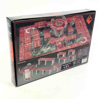 Warhammer 40,000 terrain set, model 103-39, type: Killzone Bheta-Decima, detailed Sector Mechanicus danger zones, versatile combinable playing surfaces, ideal for tabletop battles and themed missions.