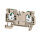 Weidmüller 2674530000, 99x Feed-through terminal block AS2C 2.5, beige, for conductor connection up to 2.5 mm², compact design