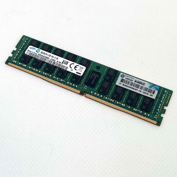 Samsung 32GB DDR4 RAM, Modell M393A4K40BB0-CPB0Q M, 2Rx4, PC4-2133P, Server-Speicher, ECC, Registered