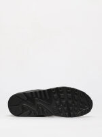 Nike Air Max 90 sneakers, size 42, black smooth leather, sporty, comfortable cushioning
