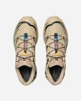 Salomon XT-6 GTX Sneaker, Größe 40, wasserdicht, atmungsaktiv, beige-schwarz, Trailrunning, robust