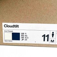 ON Cloudtilt Herren Sneaker, Größe 45, atmungsaktiv, leicht, blau/weiß, sportliches Design