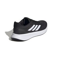 Adidas RUNFALCON 5 W Damen Laufschuh, Größe 37 1/3, atmungsaktiv, leicht, schwarz-weiß, gepolsterte Sohle