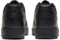 Nike Air Force 1 07, womens sneakers, size 40.5, natural leather, black, classic design