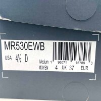 New Balance 530 Damen Sneaker, Größe 37, weiß-schwarz, Retro-Design, atmungsaktiv, bequeme Dämpfung