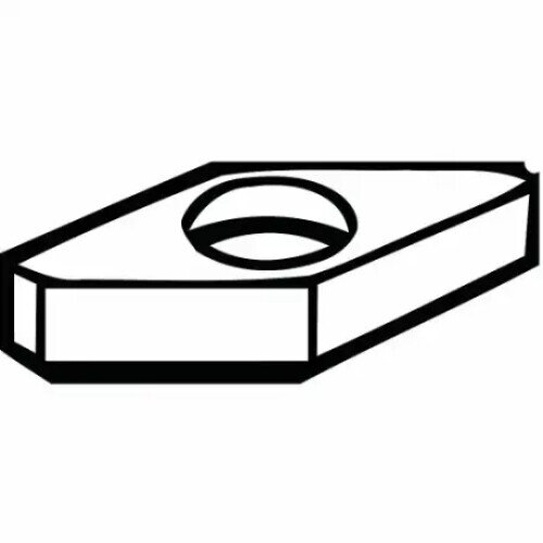 ERICKSON SM310 Hartmetall-Unterlegplatte, Ersatzteil, 10 x 10 Stück, robust, langlebig