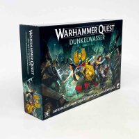 Warhammer Quest Dunkelwasser, Brettspiel, kooperatives Fantasy-Abenteuer, Deutsch, für 1–4 Spieler, Miniaturen, Kampagnen-Modus