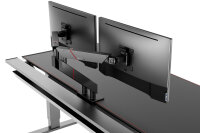 SecretLab Magnus Dual Monitor Arm, schwarz, höhenverstellbar, Kabelmanagement, für 2 Monitore bis 34 Zoll