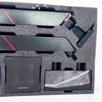 SecretLab Magnus Dual Monitor Arm, schwarz, höhenverstellbar, Kabelmanagement, für 2 Monitore bis 34 Zoll