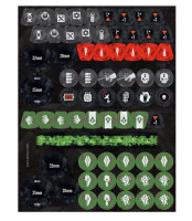 Warhammer 40,000 Kill Team Tomb World, Tabletop Game Set, Skirmish Action, Necron Theme, Miniatures, Terrain, English Edition