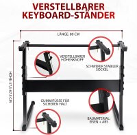 Pyle Keyboard Piano 61 Keys, Electric Piano Set for...