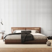 TONOR Akustikpaneele 12er Set, 120x60x0,9 cm, selbstklebend, Schallschutzplatten für Studio & Büro, weiß