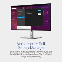 Dell P2725H Monitor 27", Full HD, 100Hz, IPS, 5ms, 99% sRGB, USB-C, DP, HDMI, VGA, 4x USB, 3 Jahre Garantie, Schwarz