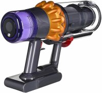 Dyson V15s Detect U-Boot, Nass- und Trockensauger, kabellos, mit Wischfunktion, LCD-Display, Nickel/Gelb