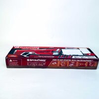 SpyraThree Wasserpistole, elektrisch, 3 Modi, automatische Befüllung, LED-Anzeige, 15m Reichweite, für Kinder & Erwachsene, rot