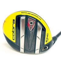 Cobra King F9 Speedback Fairwayholz 3, Linkshand, Regular Flex, 14.5° Loft, Lamkin Crossline Griff, ideal für Anfänger