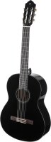 Yamaha C40BLII 4/4 acoustic guitar, black, entry-level model, elegant design, wooden body, classic sound