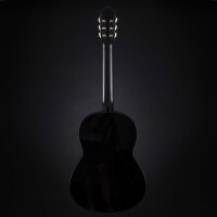 Yamaha C40BLII 4/4 acoustic guitar, black, entry-level model, elegant design, wooden body, classic sound