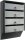 Rottner Depot 4 mailbox system, steel, silver/black, 4 compartments, nameplate holder, cylinder lock, 2 keys per compartment, 600x385x140 mm, incl. mounting material