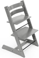 Stokke Tripp Trapp Stuhl, Storm Grey, höhenverstellbar, ergonomisch, für Kinder & Erwachsene, klassisches Design, leichte Gebrauchsspuren