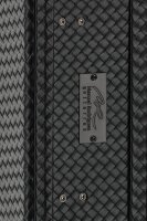 LUTHIER Manuel Rodríguez Vipera Gitarrenkoffer, Konzertgitarre, Holzkern, gewölbter Deckel, schwarz, Zubehörfach, Hygrometer