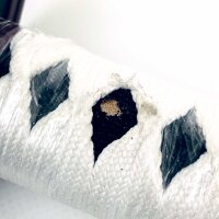 Demon Slayer Giyu Tomioka Katana, Anime Schwert, detailgetreue Replik, 104 cm, Metallklinge, Cosplay & Deko