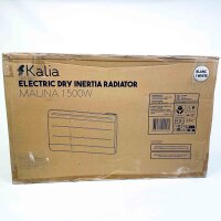 MAUNA Electric Radiator 1500W, Inertia Heater, Energy Saving, Wall Mounted, Thermostat, Quiet Operation