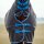 Weatherbeeta Comfitec Tyro Weidedecke, wasserdicht, Combo Turnout, für Pferde 150-200 cm, Schwarz/Kobalt, atmungsaktiv