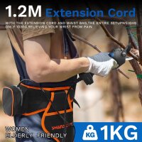 SWANSOFT PRU45PLUS B Cordless Garden Shears 45 mm, 1150...