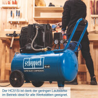 Scheppach HC51Si Kompressor, ölfrei, Silent,...